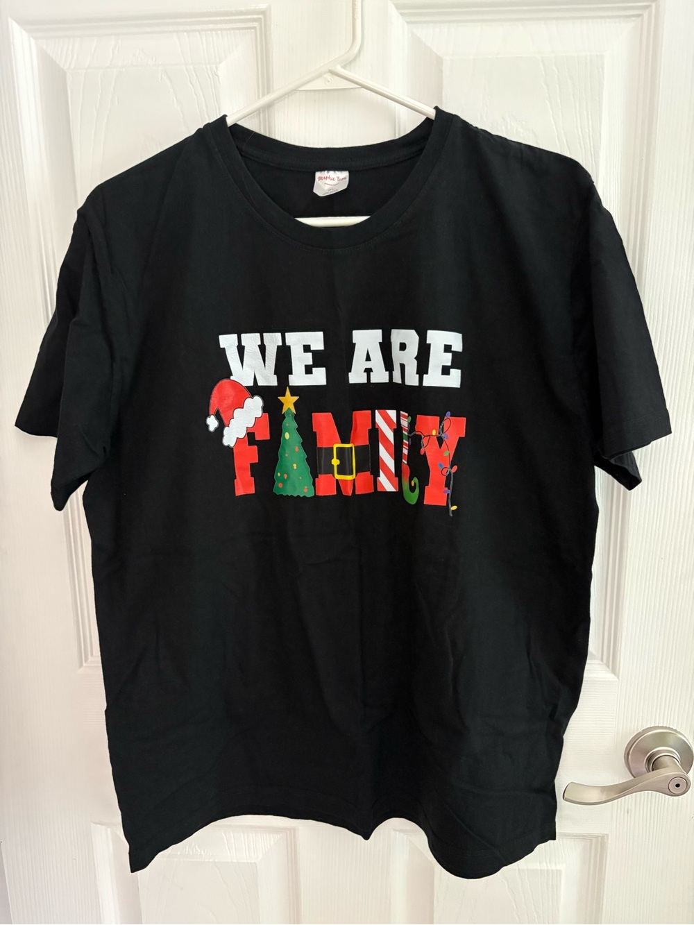 Black Holiday 'We Are Family' Graphic Tee